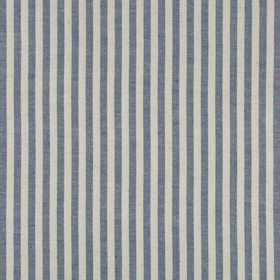 Sample 8019102-50 Rollo Stripe Indigo Stripes Brunschwig and Fils Fabric
