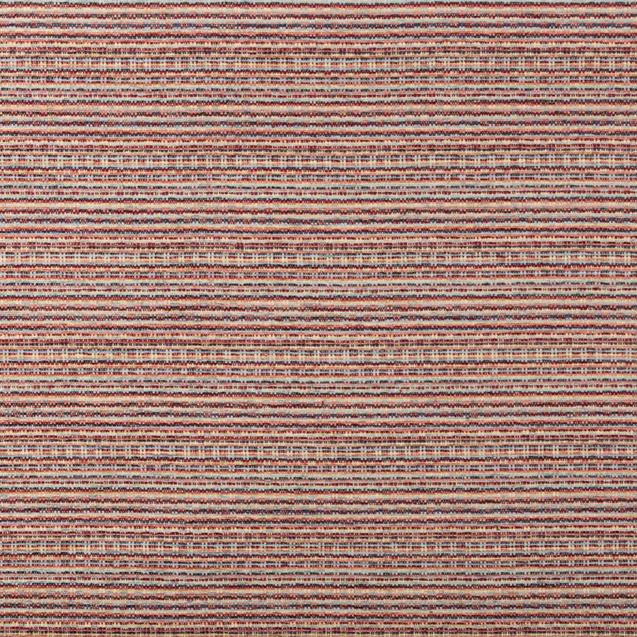 Sample 8019148-257 Orelle Texture Red/Blue Texture Brunschwig and Fils Fabric