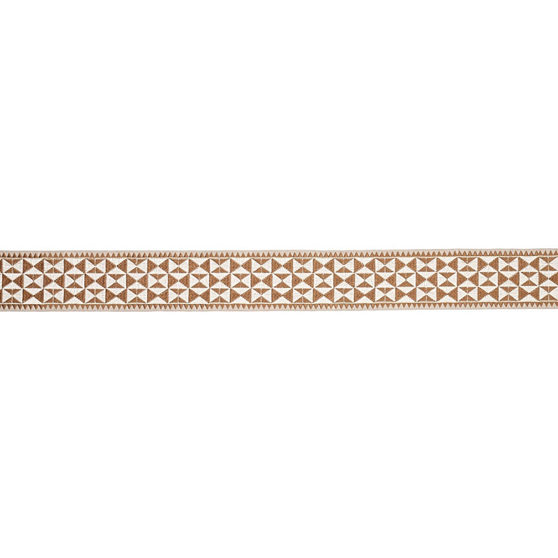 Purchase 80192 | Zulma Embroidered Tape, Sand - Schumacher Trim