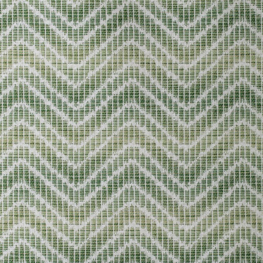 Sample 8020106.3.0 Chausey Woven Green Flamestitch Brunschwig and Fils Fabric
