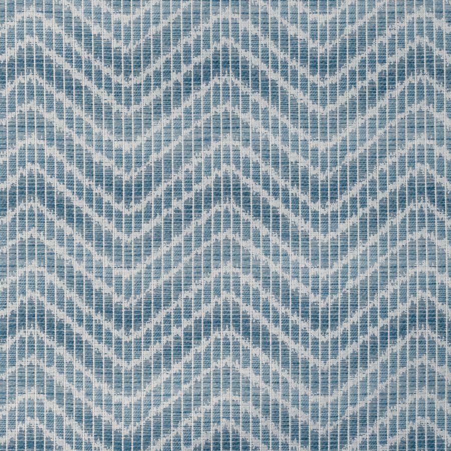Buy 8020106.5.0 Chausey Woven Blue Flamestitch by Brunschwig & Fils Fabric