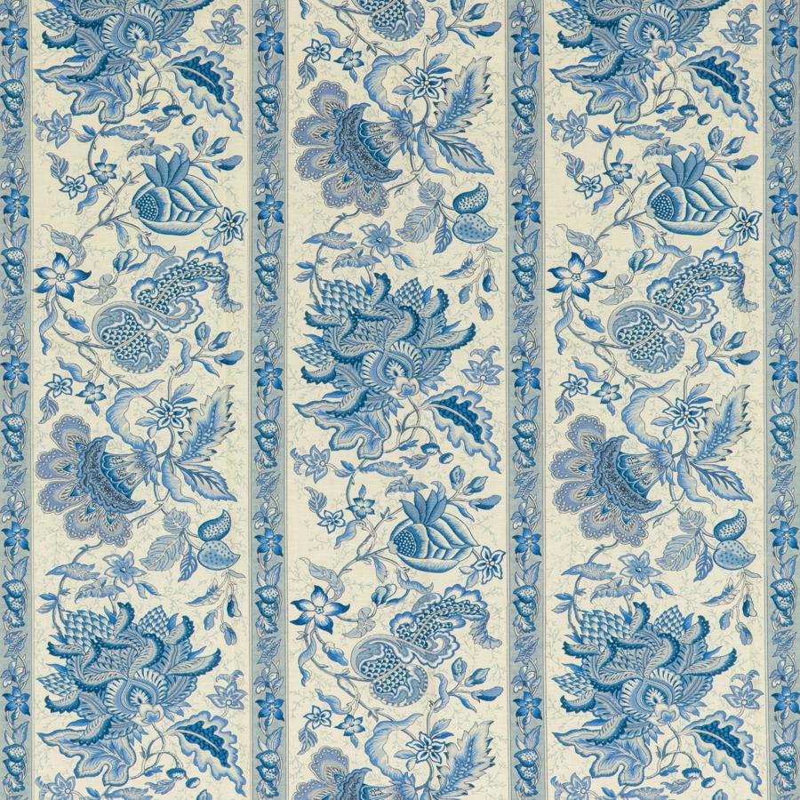 Sample - 8020120.5.0 | Montflours Print, Louverne - Brunschwig & Fils Fabric