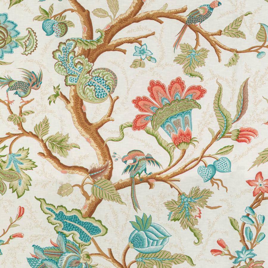 Sample - 8020121.73.0 | Louverne Print, Louverne - Brunschwig & Fils Fabric