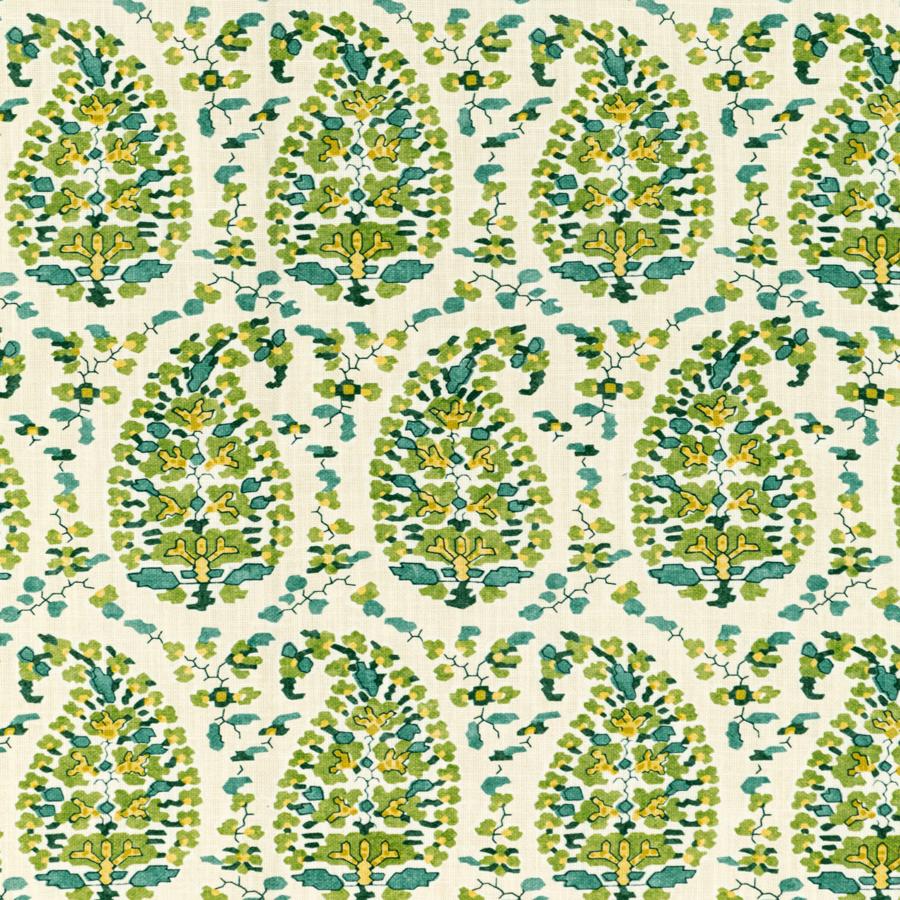 Sample - 8020130.3.0 | Rougier Print, En Vacances Ii - Brunschwig & Fils Fabric