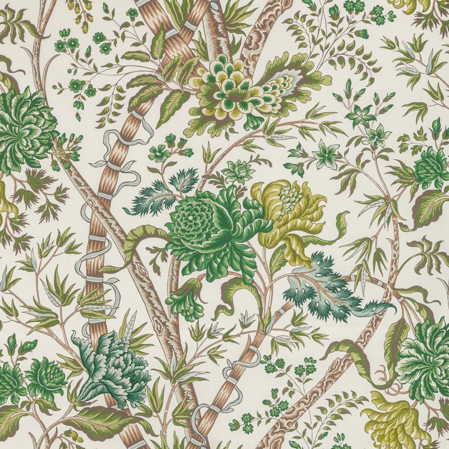 Sample - 8022100.333.0 | Luberon Print, Manoir - Brunschwig & Fils Fabric