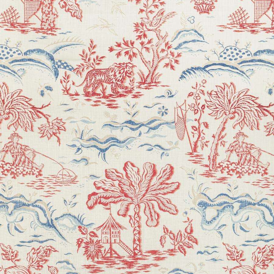Sample - 8022101.195.0 | Valensole Print, Manoir - Brunschwig & Fils Fabric