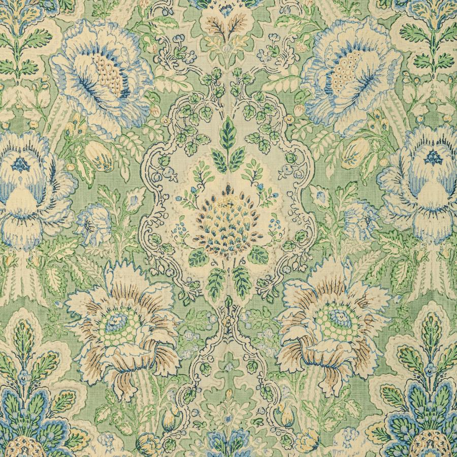 Sample - 8022119.3.0 | Carvallo Print,  - Brunschwig & Fils Fabric