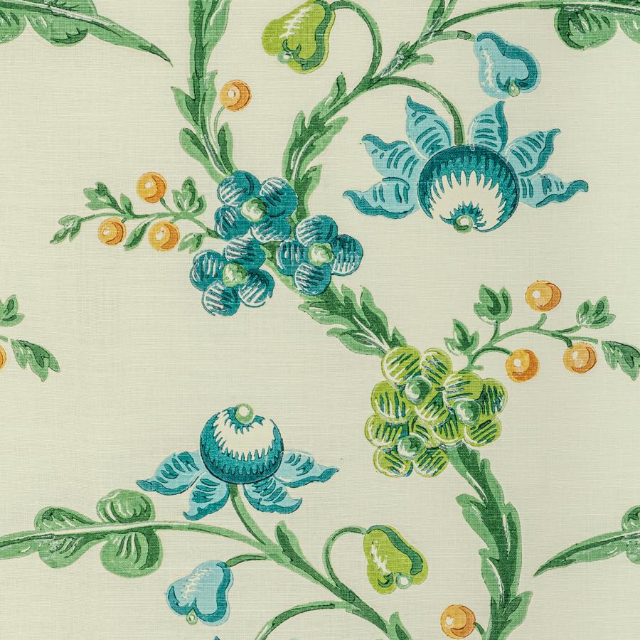 Sample - 8022121.13 | Le Brun Print,  - Brunschwig & Fils Fabric Fabric - 8022121.13.0
