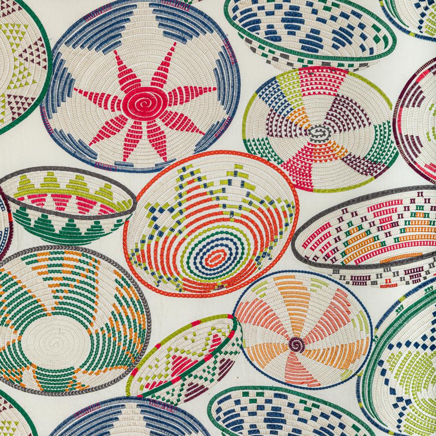 Sample - 8022132.9175 | Bendi Emb, Majorelle - Brunschwig & Fils Fabric Fabric - 8022132.9175.0