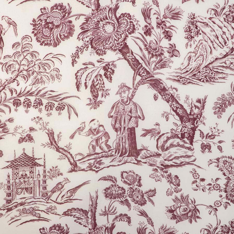 Sample - 8023104.10.0 | Marcel Print, Cadenet - Brunschwig & Fils Fabric