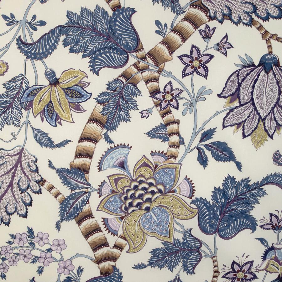 Sample - 8023105.54.0 | Cadenet Print, Cadenet - Brunschwig & Fils Fabric