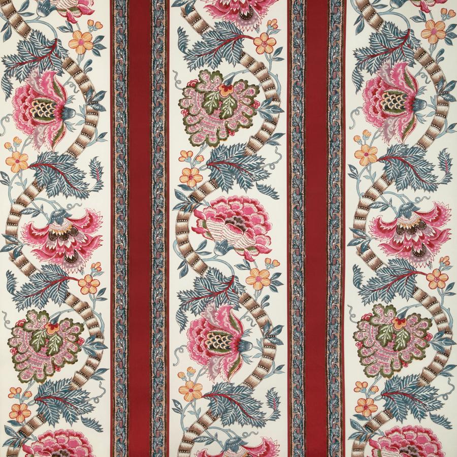 Sample - 8023106.195.0 | Lauris Print, Cadenet - Brunschwig & Fils Fabric