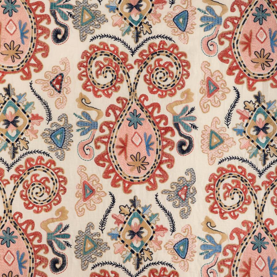 Sample - 8023117.195.0 | Lavali Emb, Anduze Embroideries - Brunschwig & Fils Fabric