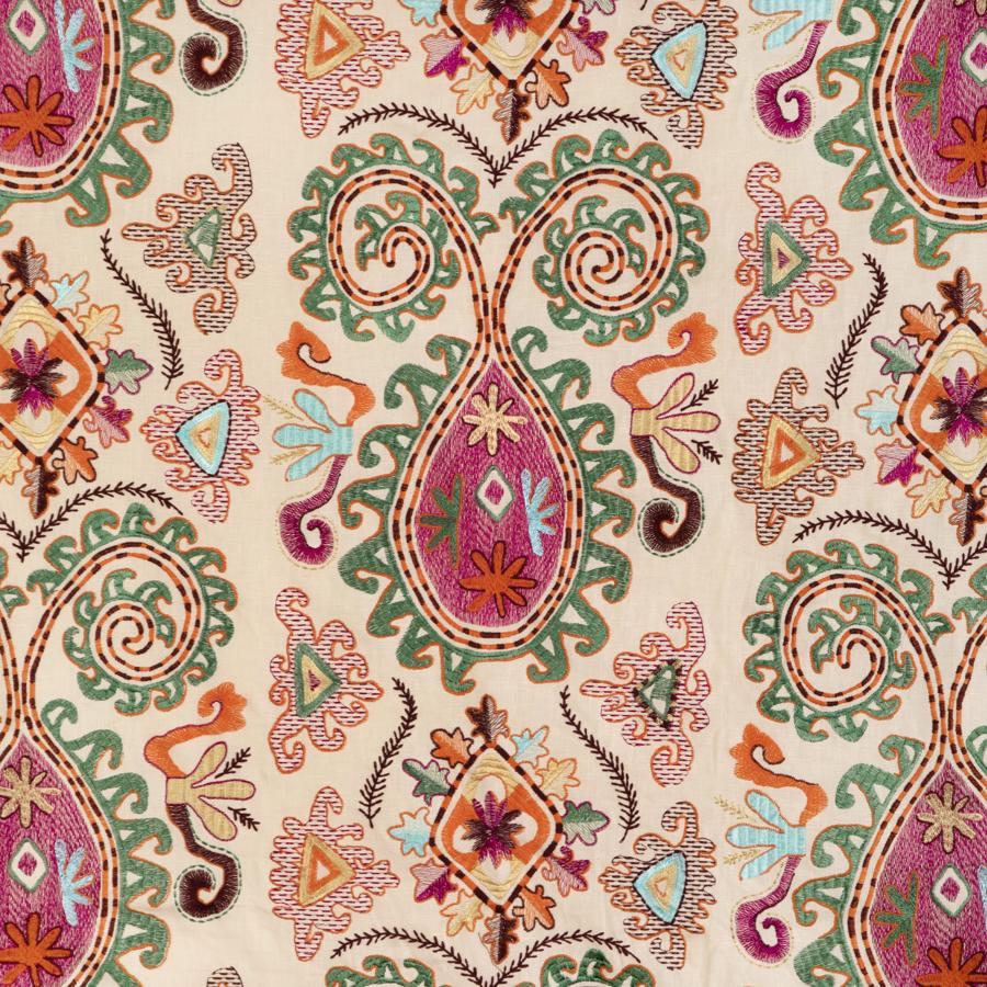Sample - 8023117.310.0 | Lavali Emb, Anduze Embroideries - Brunschwig & Fils Fabric
