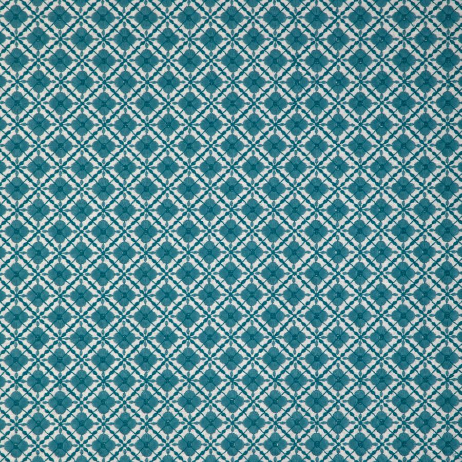 Sample - 8023119.1313.0 | Ines Emb, Anduze Embroideries - Brunschwig & Fils Fabric