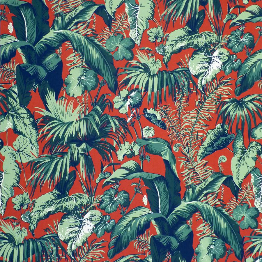 Sample - 8023124.319 | Feuillage Ii, Madeleine Castaing Indoor/Outdoor - Brunschwig & Fils Fabric Fabric - 8023124.319.0