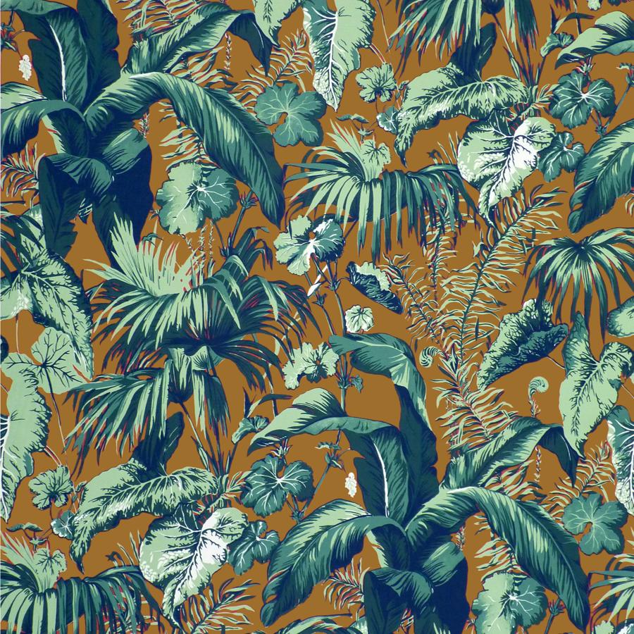 Sample - 8023124.630 | Feuillage Ii, Madeleine Castaing Indoor/Outdoor - Brunschwig & Fils Fabric Fabric - 8023124.630.0