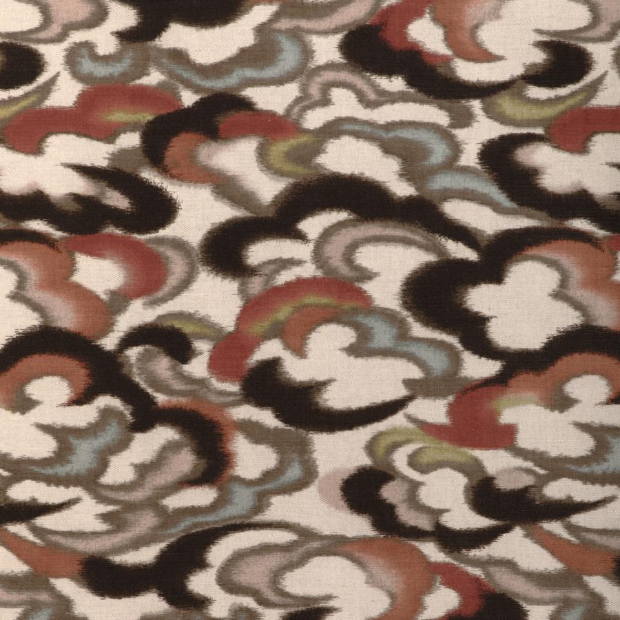 Sample - 8023138-3524 | Stratus Print, Celeste - Brunschwig & Fils Fabric Fabric - 8023138.3524.0