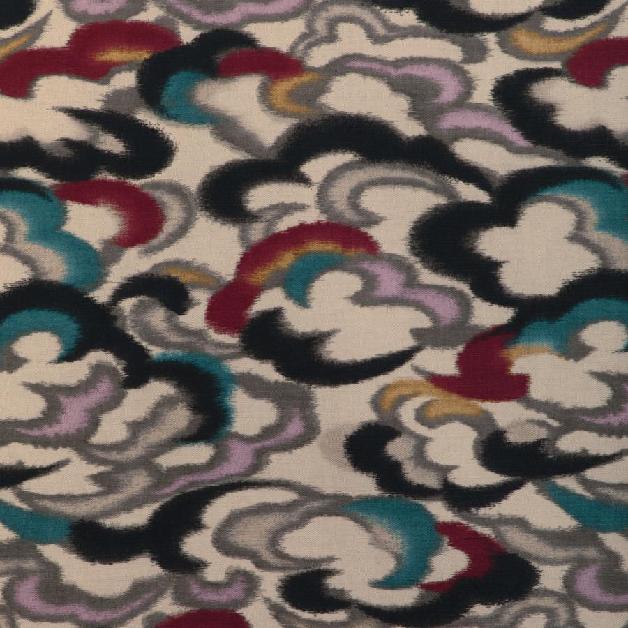 Sample - 8023138.913 | Stratus Print, Celeste - Brunschwig & Fils Fabric Fabric - 8023138.913.0