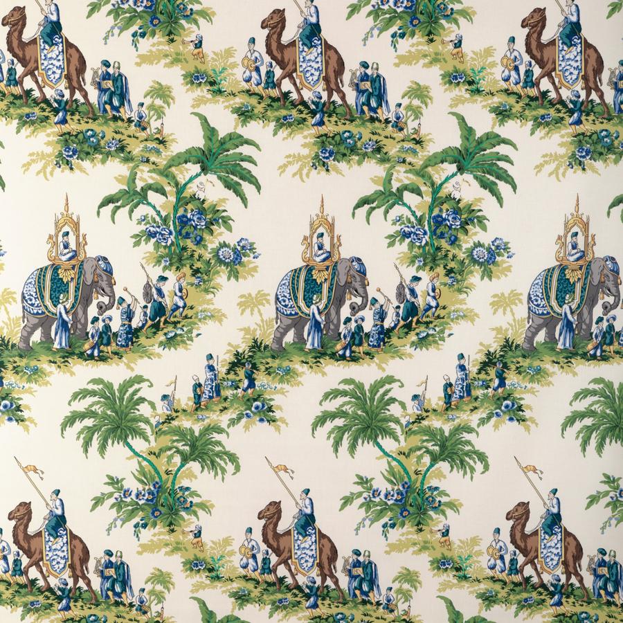 Purchase 8024104.315 Beauport Promenade, La Menagerie - Brunschwig & Fils Fabric Fabric - 8024104.315.0