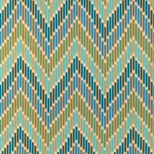 Purchase 8024107.353 Cascade Print, La Menagerie - Brunschwig & Fils Fabric Fabric - 8024107.353.0