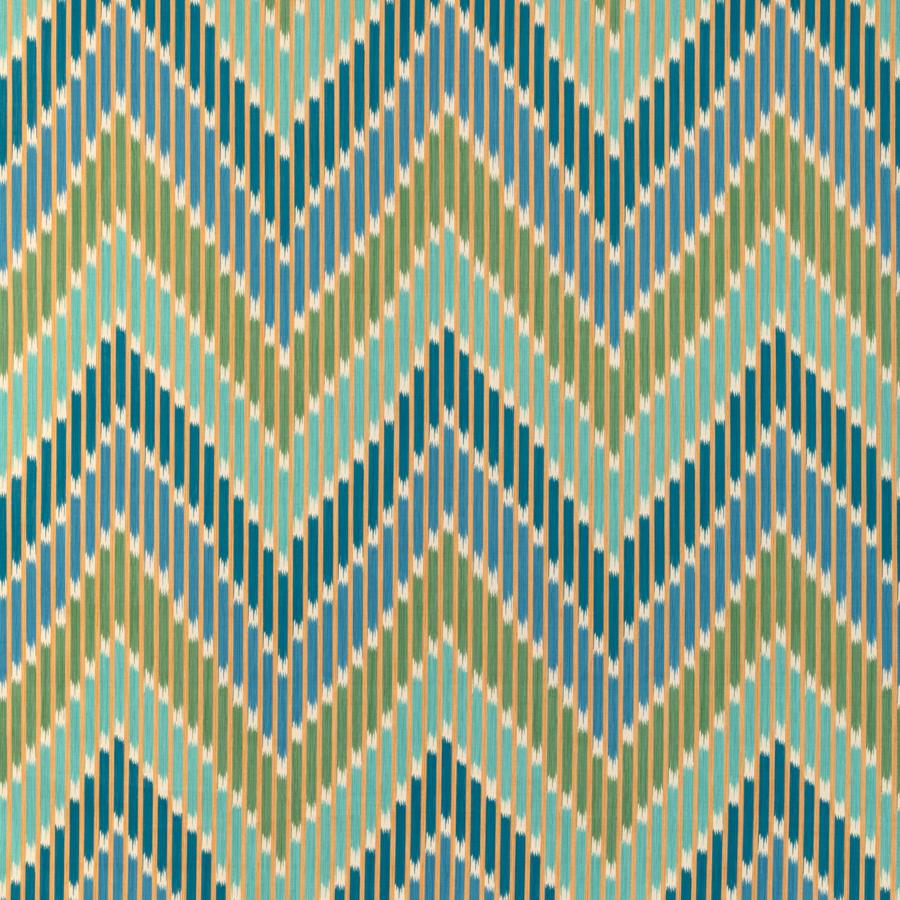 Sample - 8024107.353 | Cascade Print, La Menagerie - Brunschwig & Fils Fabric Fabric - 8024107.353.0