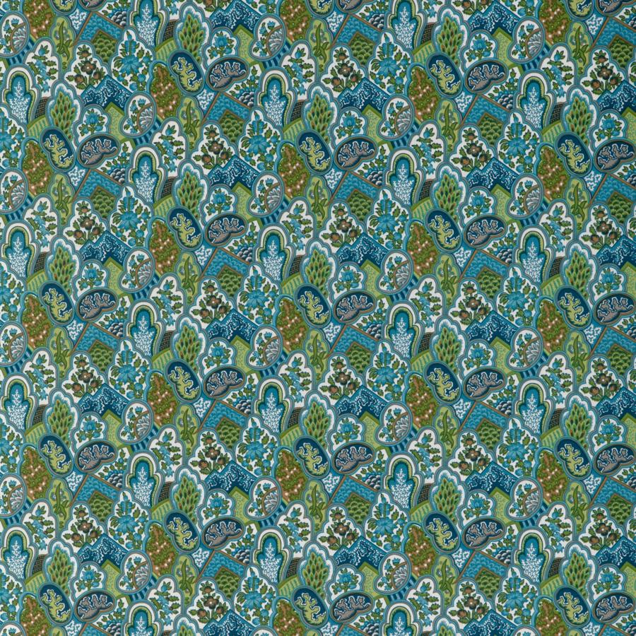 Purchase 8024108.353 Villandry Print, La Menagerie - Brunschwig & Fils Fabric Fabric - 8024108.353.0