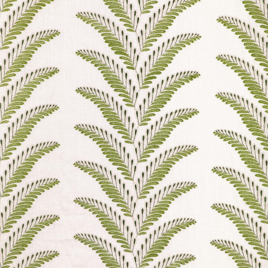 Sample - 8024109.31 | Fougere Emb, La Menagerie - Brunschwig & Fils Fabric Fabric - 8024109.31.0