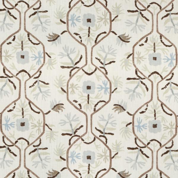 Purchase 8024110-1611 Le Jasmin Print, Les Ensembliers L'Eternel Ete - Brunschwig & Fils Fabric Fabric - 8024110.1611.0