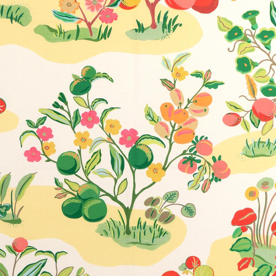 Sample - 8024121-73 | Pomelo Print, Carlsten - Brunschwig & Fils Fabric Fabric - 8024121.73.0