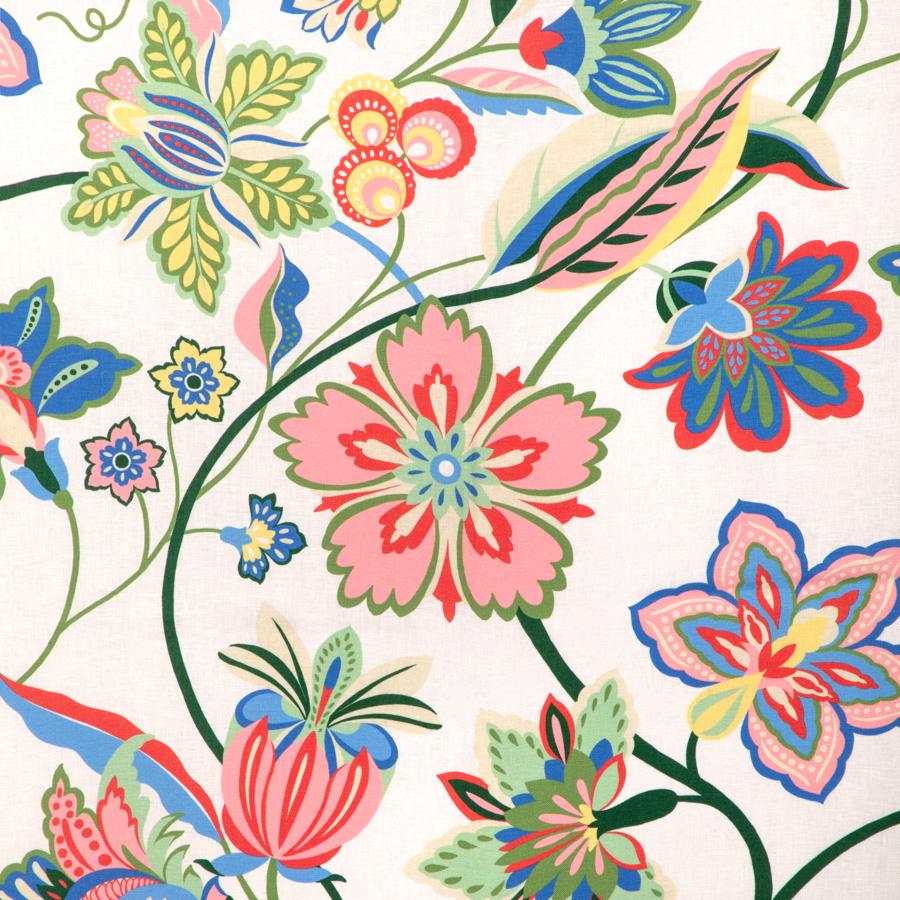Sample - 8024123-317 | Botanique Print, Carlsten - Brunschwig & Fils Fabric Fabric - 8024123.317.0