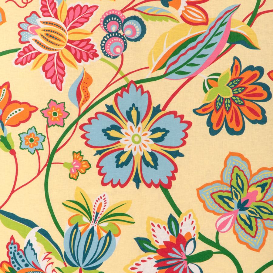 Sample - 8024123-417 | Botanique Print, Carlsten - Brunschwig & Fils Fabric Fabric - 8024123.417.0