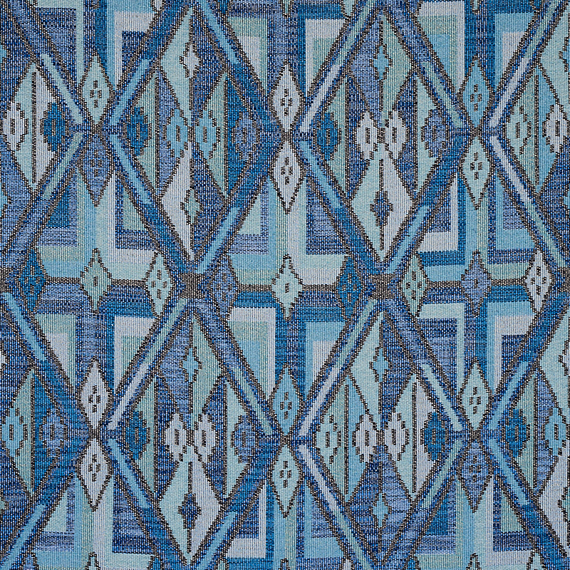 Purchase 80281 Kuzma, Blue by Schumacher Fabric