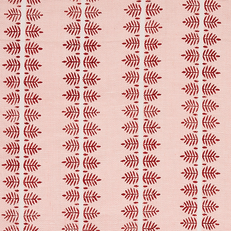 Shop 80520 Alva Hand Block Print Blush by Schumacher Fabric