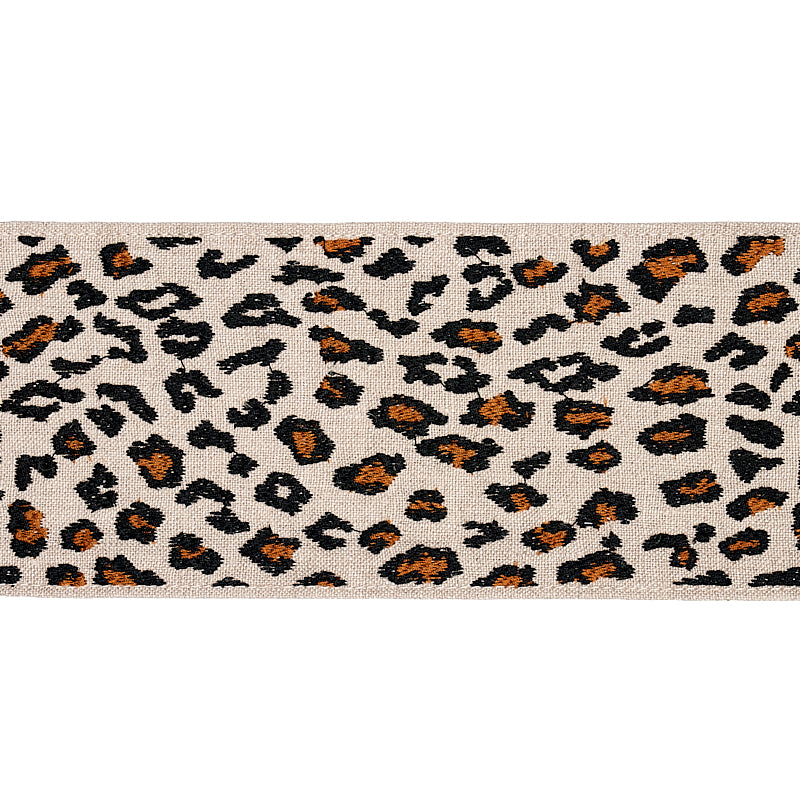 Purchase 80570 | Safari Trim, Black & Caramel - Schumacher Trim