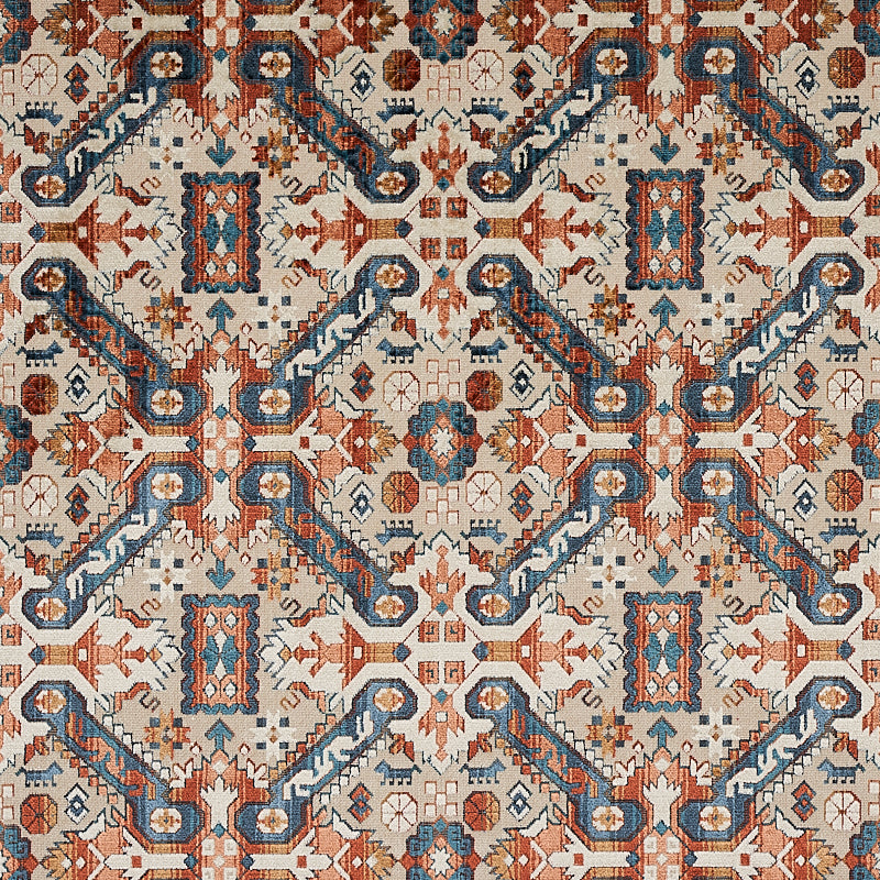 Select 80600 Tiraz Velvet Spice by Schumacher Fabric
