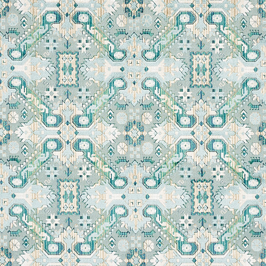 Purchase 80603 Tiraz Velvet Peacock by Schumacher Fabric