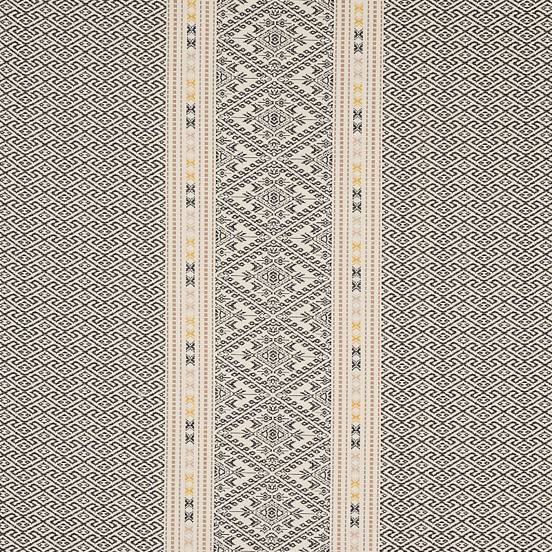 Shop 80610 Ruiz Jacquard Black by Schumacher Fabric