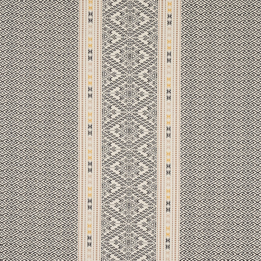 Shop 80610 Ruiz Jacquard Black by Schumacher Fabric