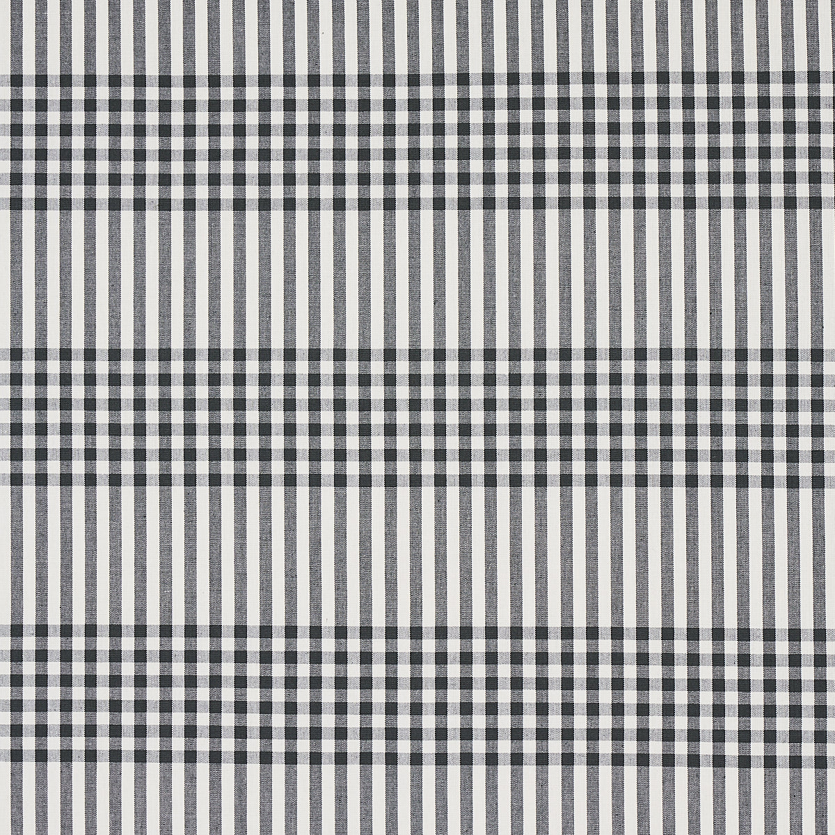 Buy 80800 Bergen Plaid Slate by Schumacher Fabric