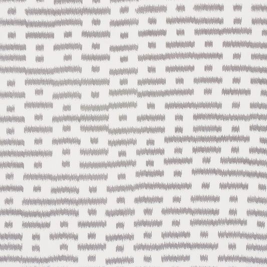 View 80831 Abstract Ikat Charcoal by Schumacher Fabric