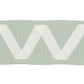 Purchase 80872 | Legere Appliqué Tape, Ivory On Seaglass - Schumacher Trim