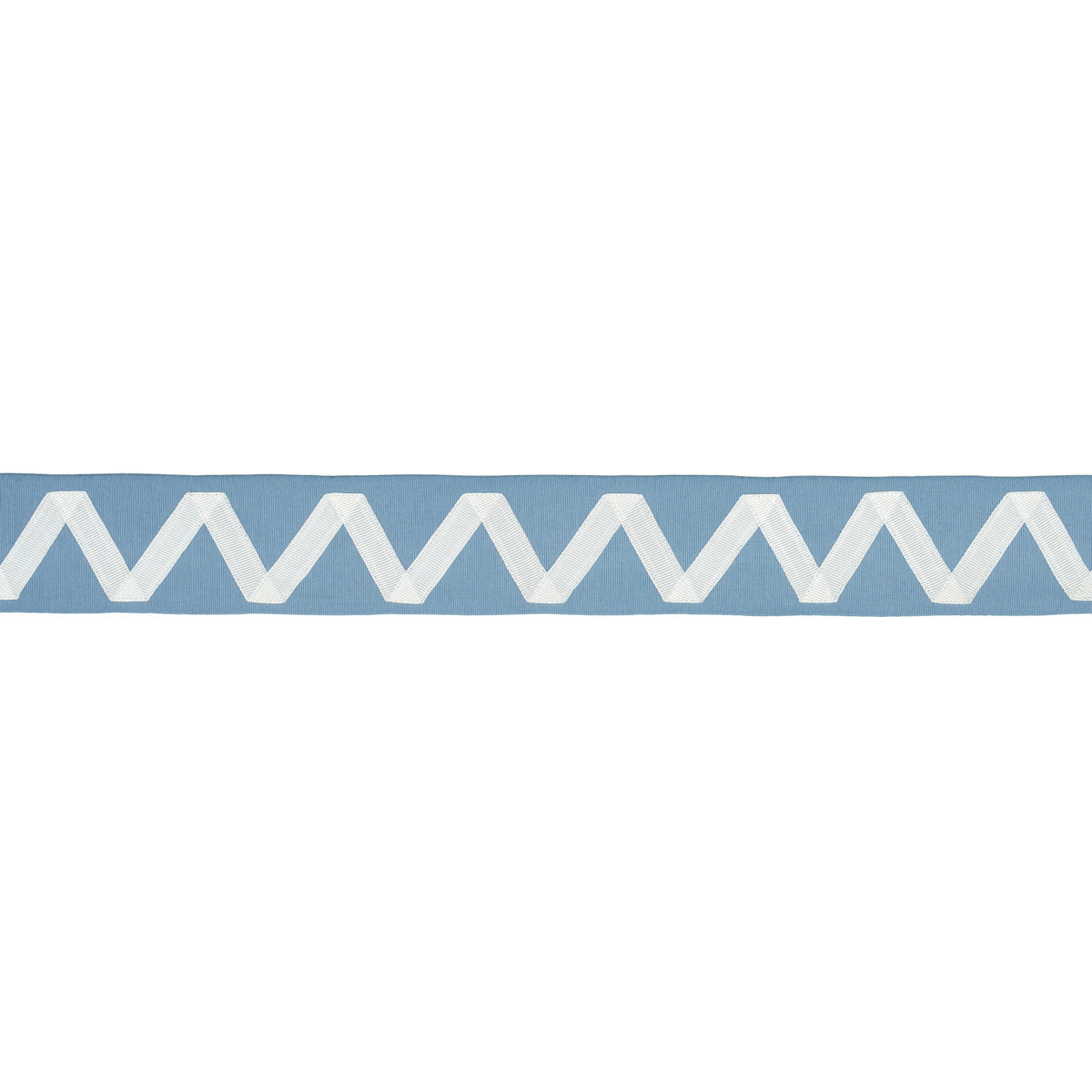 Purchase 80873 | Legere Appliqué Tape, Ivory On Sky - Schumacher Trim