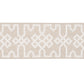 Purchase 80885 | Knotted Trellis Tape, Grey On Neutral - Schumacher Trim