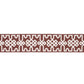 Purchase 80886 | Knotted Trellis Tape, Grey On Brown - Schumacher Trim