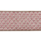 Purchase 80891 | Sunrise Embroidery Tape, Pink - Schumacher Trim