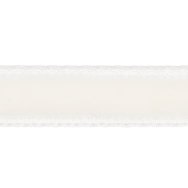 Purchase 80920 | Velvet Tape Narrow, Ivory - Schumacher Trim