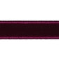 Purchase 80928 | Velvet Tape Narrow, Aubergine - Schumacher Trim