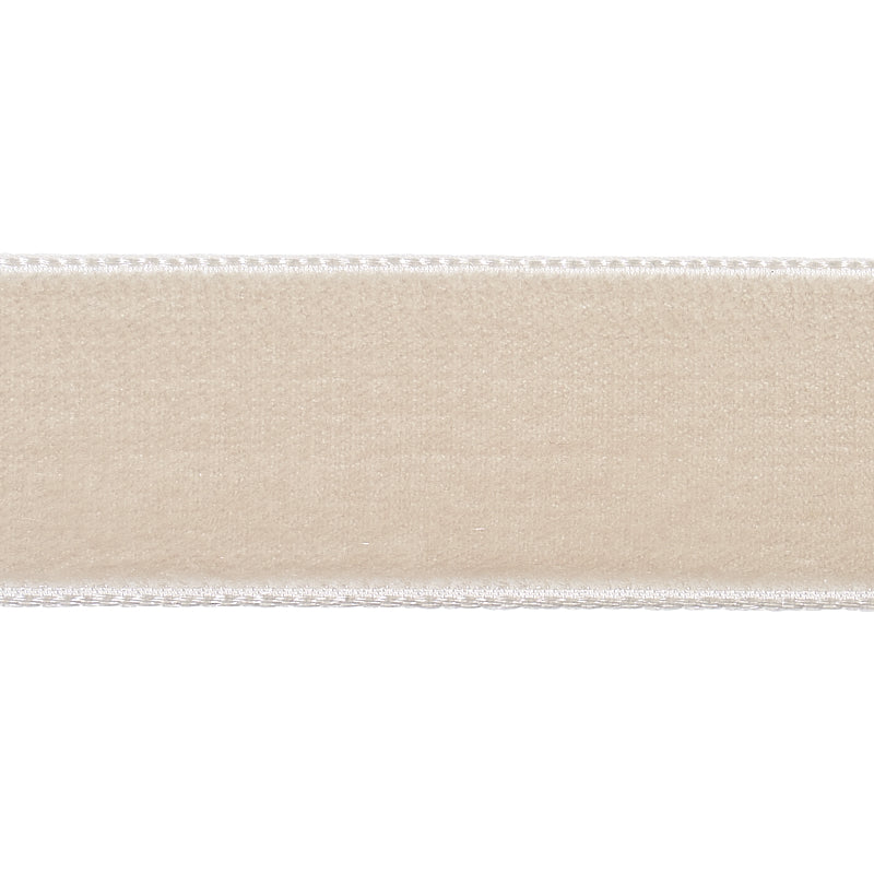 Purchase 80941 | Velvet Tape Medium, Dove - Schumacher Trim