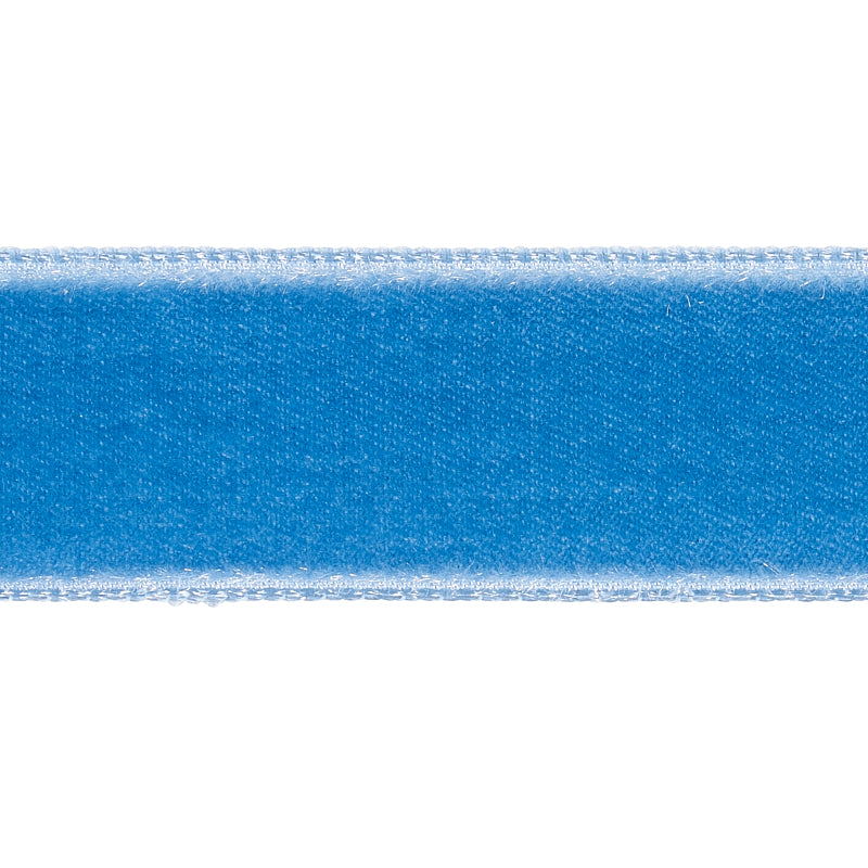 Purchase 80943 | Velvet Tape Medium, Cadet - Schumacher Trim